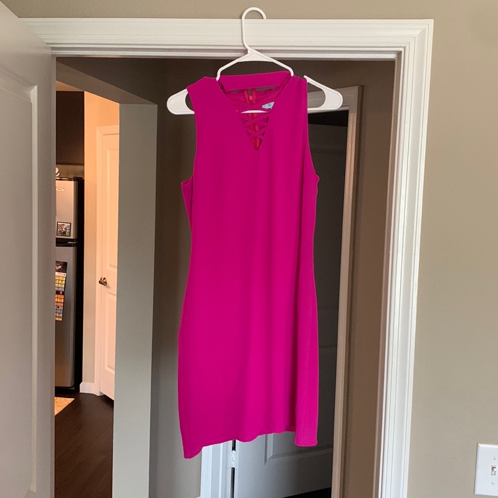 She + Sky Pink Dress. Size Small.